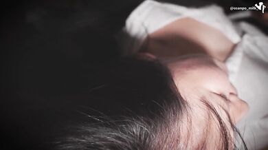 Insert a vibrator! It was cute lying in a kotatsu, so I inserted a thick and hard one. So, how are we going to play today? (Japan, amateur, selfie)