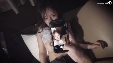 Slippery stepsister and raw POV rich. Naughty photo session after school. (Amateur, Japan, Personal shooting)