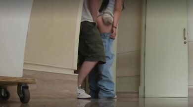 Asian Brat Bitch gets fucked in Museum super risky!