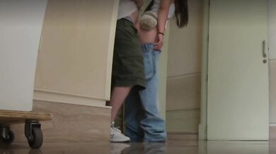 Asian Brat Bitch gets fucked in Museum super risky!