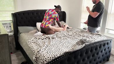 BBC destroys my wife in front of me then films her sloppy seconds choking me off