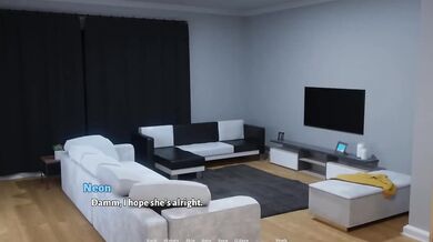 Blonde MILF can't resist Big Young Cock playing porn games