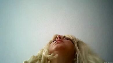 Stepdaughter rides her stepdad's cock raw and dripping