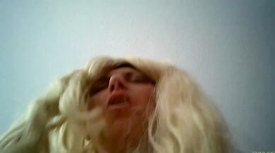 Stepdaughter rides her stepdad's cock raw and dripping