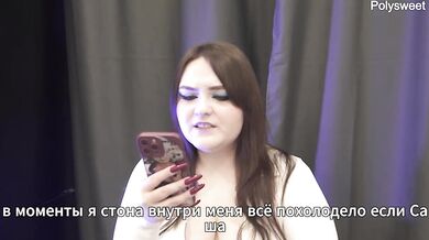 Brunete Russian wife and girlfriend destroy husband in wild cuckold gangbang