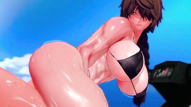 Twisted World game Fucking hot stepsis on a jet ski stepsister creampie
