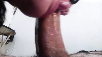 Skilled Filipino slut deep throats and wrecks a lucky guy raw rough sloppy