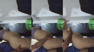 Anal casero pillow humping fuels fevered cummings through the night