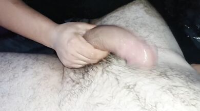 Latina stepsister edging handjob destroys dick with soft hands