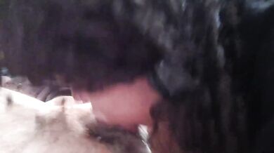 Latina POV blowjob destroyed gagging deep throat sloppy wet cumshot