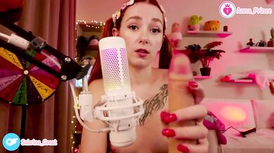 Ginger teasing slim teen gives ASMR blowjob and gets fucked hard