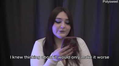 Wife begs for big cock while cuckold husband watches