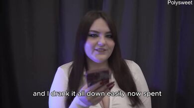 Wife begs for big cock while cuckold husband watches