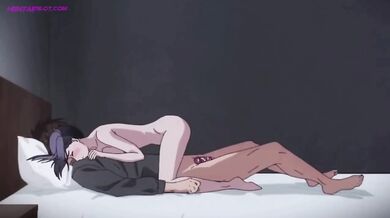 My GF riding my big cock while I squeeze her natural big tits