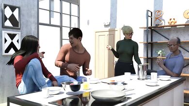 The Three Panels cucked her thick hotwife ass raw 8th gameplay