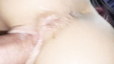 StepSis barely fits my monster cock after cumming inside her 18yo virgin pussy