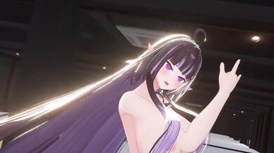 Nude elf vtuber strip dance mmd r18 hentai cosplay solo