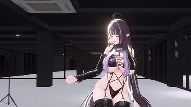 Nude elf vtuber strip dance mmd r18 hentai cosplay solo