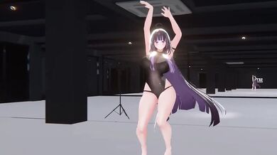 Nude elf vtuber strip dance mmd r18 hentai cosplay solo