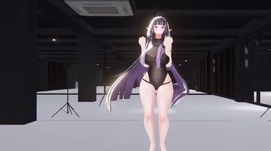 Nude elf vtuber strip dance mmd r18 hentai cosplay solo