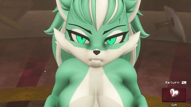 Furry hentai game big tits ruined in heat