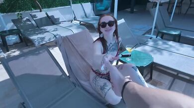 Cheated on vacation with a big dick that filled my tight pussy raw