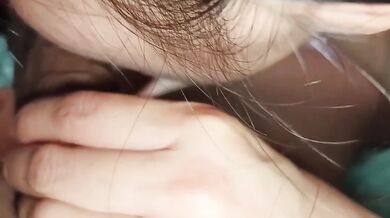 He greets me with a rich deepthroat blowjob