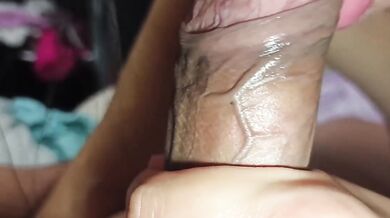 He greets me with a rich deepthroat blowjob