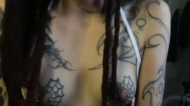 Stepbrother destroys tight pussy while cumming everywhere