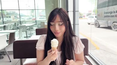 Tinder date takes me to McDonalds then rides my cock raw POV