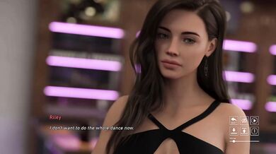 Steps of Debauchery 23 big naturals naked boobs big ass public striptease black stockings