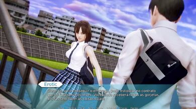 Striptease game with Asian gamer girl Cammy gets destroyed creampie