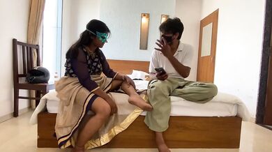 Stepmother shares bed blowjobs massage her hot milf best friend