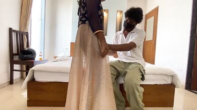 Stepmother shares bed blowjobs massage her hot milf best friend