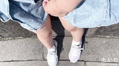 Schoolgirl squirts in dirty public toilet while fucking herself raw