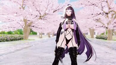 Elf VTuber stripped in MMD gives R18 dance you can't resist