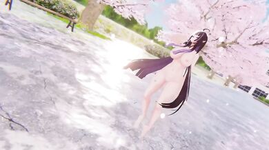Elf VTuber stripped in MMD gives R18 dance you can't resist