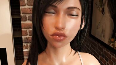 Asian girl nearly caught cheating with her boyfriend's boss in erotic talker