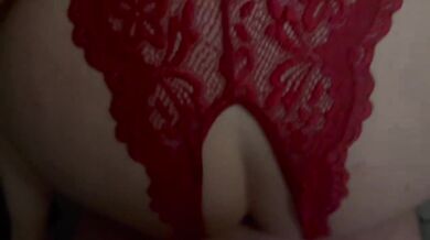 Bareback doggy style creampie youll be ruined by a British milf