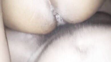 Daddy fucks dripping wet ebony from behind right now