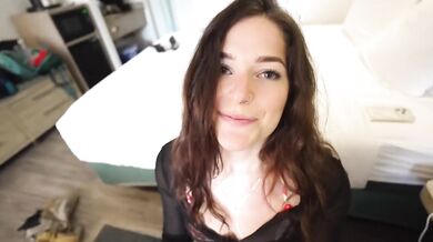 Hot college whore gets railed on vacation cheating her BF raw