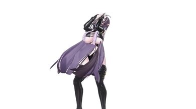 Elf VTuber Gets Nude KPop Dance Destroyed in MMD Hentai