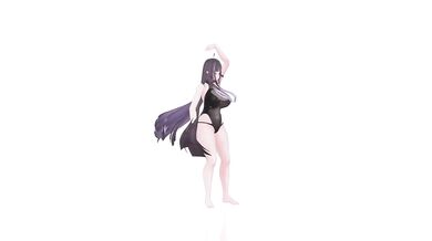 Elf VTuber Gets Nude KPop Dance Destroyed in MMD Hentai