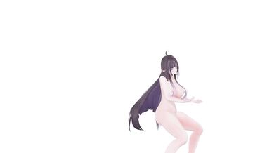 Elf VTuber Gets Nude KPop Dance Destroyed in MMD Hentai