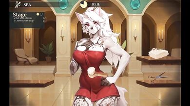 Erotic Spa Massage Blowout Destroyed Big Tits Furry Anime Cum