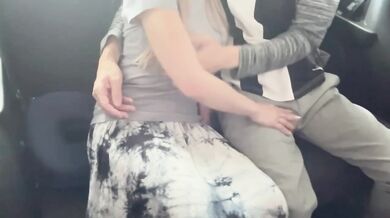 MILF parking lot creampie gets creamed raw and dripping