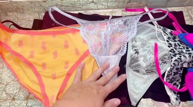 Panty organization ruined messy loads everywhere