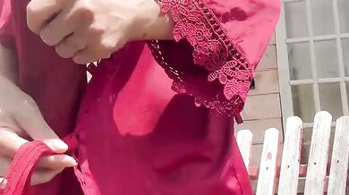 Naked sexy outdoor pussy raw milf solo babysitter HD