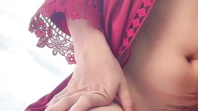 Naked sexy outdoor pussy raw milf solo babysitter HD