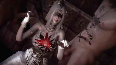 Ning Hongye frosty sky red leaves cosplay hentai blowjob milf stockings cheating